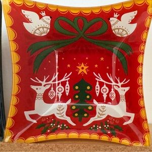 2 Adorable Glass Candy/Trinket Dishes (Set of 2)